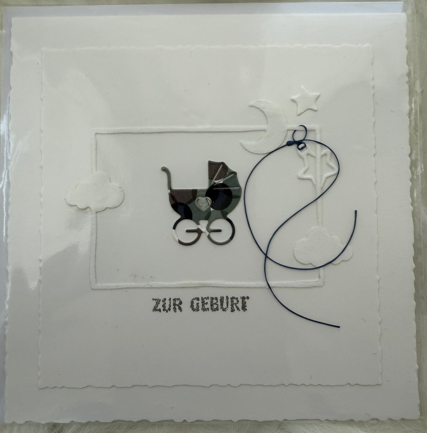 Glückwunschkarte Geburt Junge