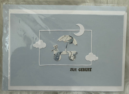 Glückwunschkarte Geburt
