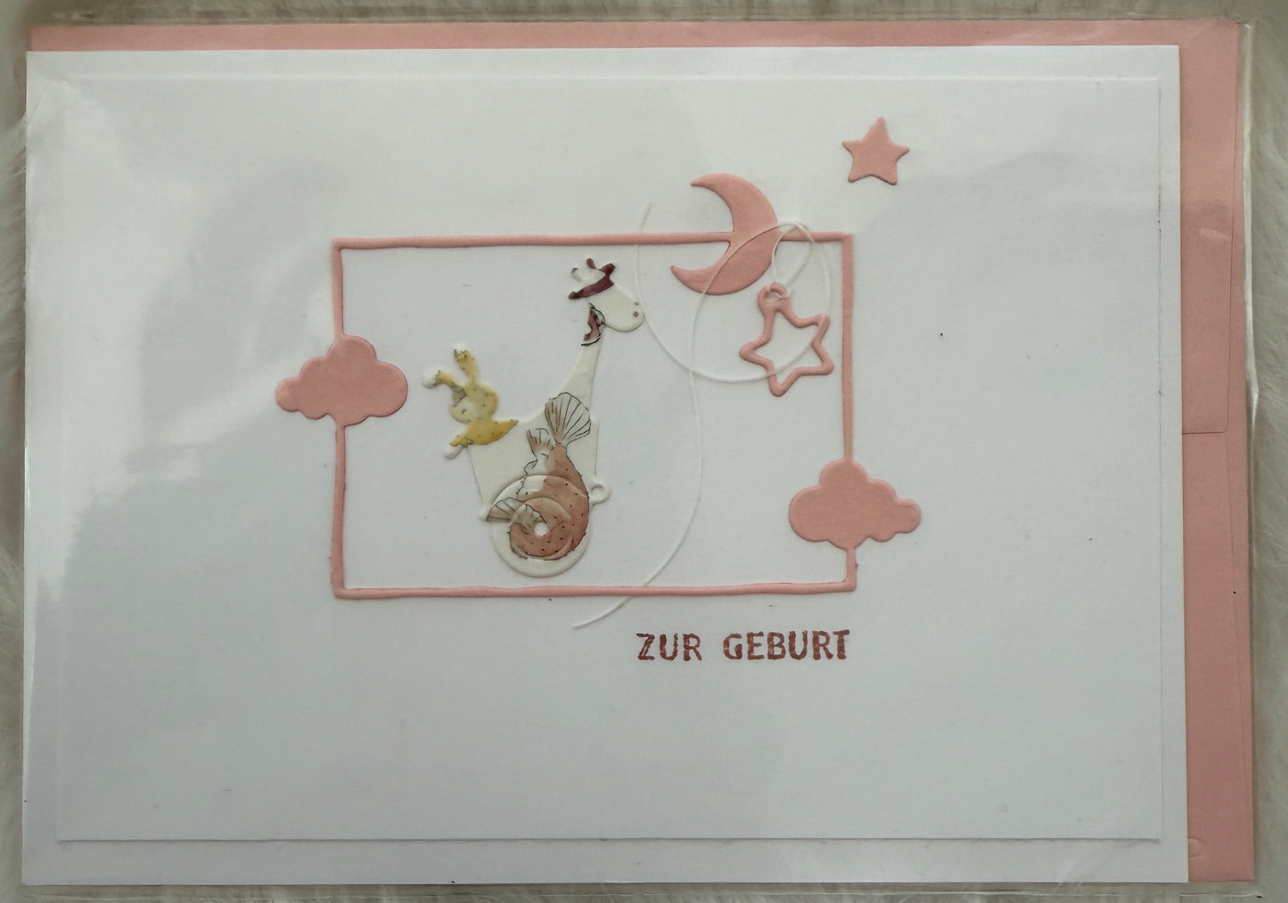 Glückwunschkarte Geburt